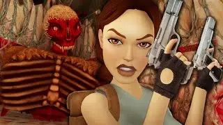 🔴This Is Total HELL | Pistols ONLY Challenge | TOMB RAIDER Remastered | Kursed Croft