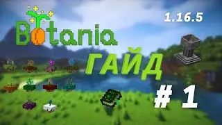ГАЙД ПО МОДУ BOTANIA НА ВЕРСИЮ 1.16.5 #1. ОСНОВЫ МОДА БОТАНИЯ