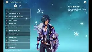 Kaeya voice-over: When It's Windy  (Genshin Impact eng)