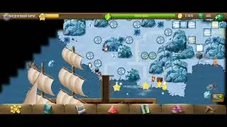 Diggy's Adventure! Зимний Строитель 3! Оледеневший Пиратский Корабль!
