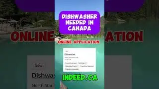 Dishwasher Needed in Canada I Direct Hiring I Buhay Canada #shorts