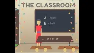 The Classroom CG Opengl video demo for vtu cse 6th sem