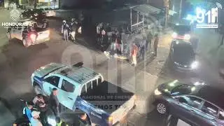 Colisión dos motocicletas col. El Pedregal, Tegucigalpa