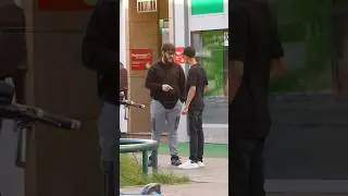 Destroying phone prank