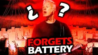JAMES HETFIELD FORGETS BATTERY LIVE (2024) #METALLICA