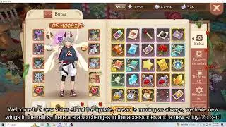 ✅ Nueva carta shiny, vuelve oceano, accesorios y mas ✅ | Tales Of Wind