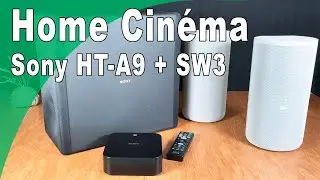 SONY HT-A9 + Subwoofer SW3 Home Cinema 360 SPATIAL Dolby Atmos / DTS-X Review and test