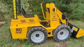 Самодельный мини погрузчик. HW BIG PASHIN.tm