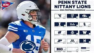 2024 Penn State Nittany Lions Football Game Schedule