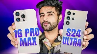 iPhone 16 Pro Max vs Samsung S24 Ultra - Most Detailed Comparison !!