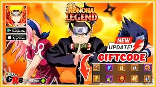 Konoha Legends Gameplay Android - New 4 Giftcode (Naruto RPG)
