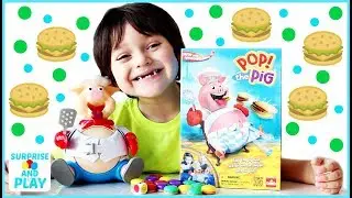 Pop The Pig Game from Goliath Games Family Game Night Winner gets an Egg Surprise