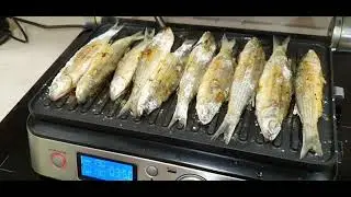 Кефаль на гриле