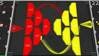 Multiply or Release - Marble race in Algodoo