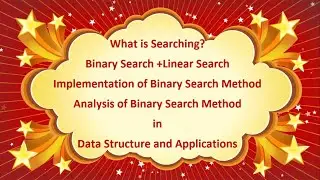 Binary Search Linear Search Analysis and Methods in Data Structures and Algorithms