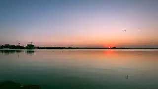 Apus pe lacul Siutghiol