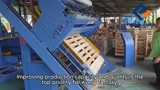 Our Efficient Wooden Pallet Production Line Will Revolutionize Your Factory
