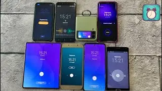 Alarm clock 9 phones sound & vibration Samsung Android 10 & 11 & 12
