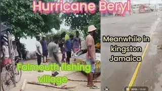 JAMAICAN ARE IN DESPAIR WITH HURRICANE BERYL BEFORE IT'S IN THE ISLAND