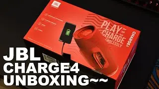 JBL Charge 4 Unboxing
