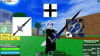 ★combo midnight Blade + god human★(pvp com meu amigo)