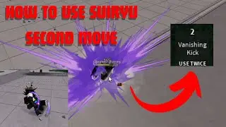 How to use the Suiryu (Martial Artist) 2nd Move In The Strongest Battlegrounds | Roblox