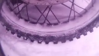Шипую покрышку на иж!