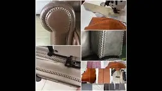 Thick material extra thick thread sewing machine video