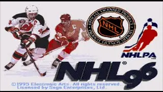 Playing: NHL 96 (Sega Genesis / Mega Drive)