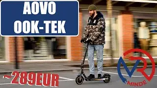 AOVO OOK-TEK V8 electric scooter review.