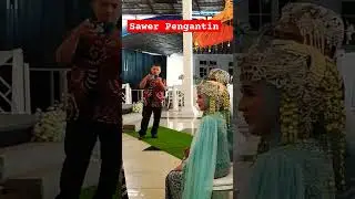 Pengantin sesi saweran meriah #pengantin #kebahagiaan #saweranpernikahan #shorts
