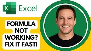 Excel Showing Formula Not Result FIXED | Fix Formula Not Working In Excel Showing As Text