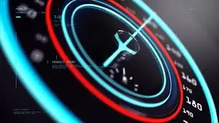 Speedometer Logo After Effects Template