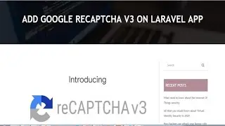 How to make a reCaptch V3 in Laravel App with validate(2021)