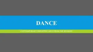 DANCE | Contemporary Philippine Arts from the Regions