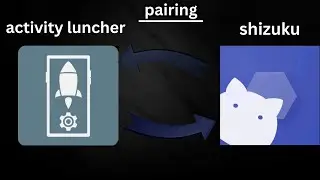 How to pair shizuku to activity luncher on vr