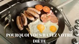 POURQUOI VOUS RATEZ VOTRE RÉGIME CÉTOGÈNE