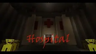 Hospital with Yellow huggy. Poppy Playtime in Minecraft