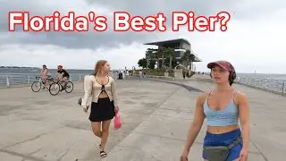 Florida’s Best Pier? | Walking the St. Pete Pier in 4K