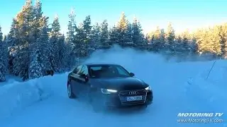 Testing Audi's new quattro ultra all-wheel drive system