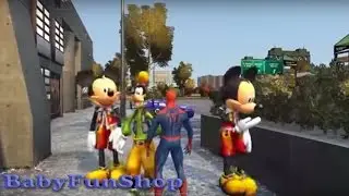 Disney Cars Pixar Spiderman with Motorbike Tow Truck Mater, Holly Shiftwell, Sally, Dinoco
