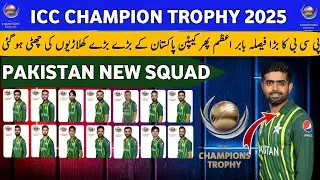 Pakistan squad for icc champions trophy 2025Icc champions trophy 2025 pakistani sqad|Pak squad 2025