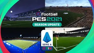 PES 2021 Update Full Stadium-Server Serie A Season 2023 - Stadium Pack for All Patch