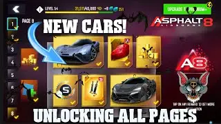 UNLOCKING NEW CARS! - Asphalt 8 Airborne: Unlocking all Pages of RACING PASS