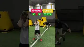 МЕДИЙНЫЙ ФУТБОЛ VS ПЕЙНТБОЛ | ЧЕЛЛЕНДЖ С ФОЛЬГОЙ #shorts #challenge #soccer #football #paintball