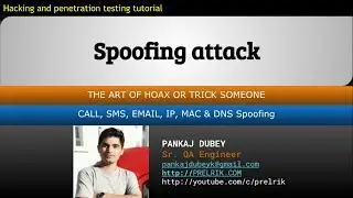 Spoofing attack tutorial - how to spoof Email, caller ID, GPS, IP address