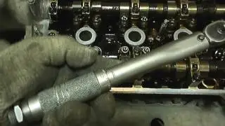 Honda CRV. Valve adjustment. B20Z2 engine.