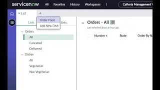 Tab Configuration Workspace