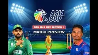Asia Cup 2023: Pakistan vs. Nepal 1st Match LIVE  | Ptv sports live
