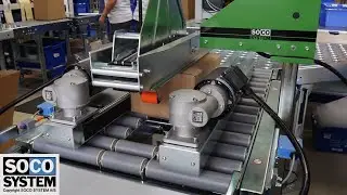 Автоматическая линия упаковки и транспортировки гофрокоробов  Soco System